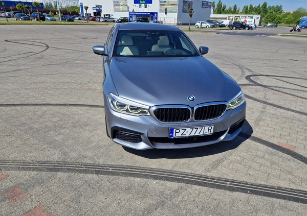 BMW Seria 5 cena 145900 przebieg: 141072, rok produkcji 2017 z Swarzędz małe 172